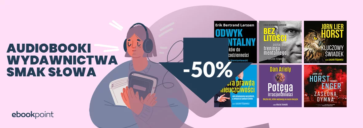 Audiobooki Wydawnictwa SMAK SŁOWA -50%